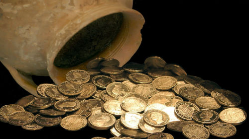 клад монеты