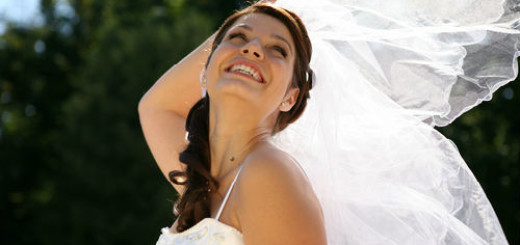 невеста в свадебном платье
