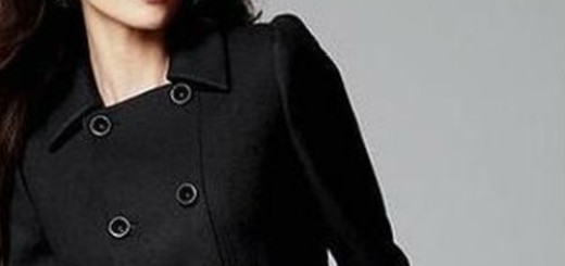чёрное пальто