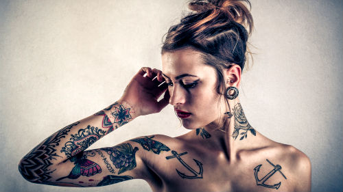 татуировки на теле