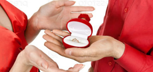 подарили кольцо