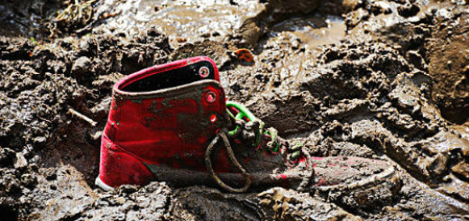 грязь на обуви
