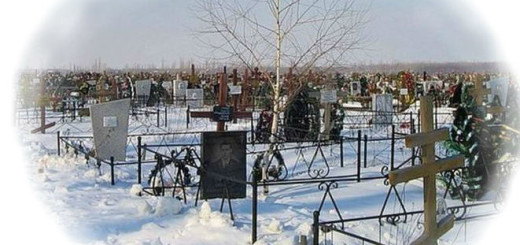 кладбище и могила