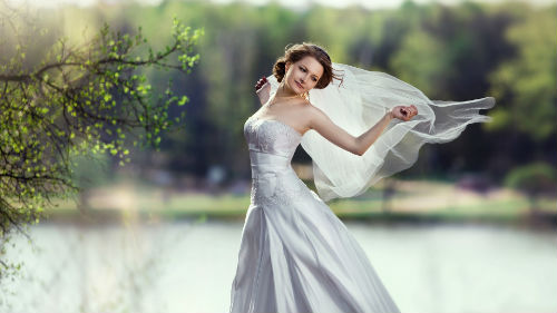 видеть себя невестой в белом платье